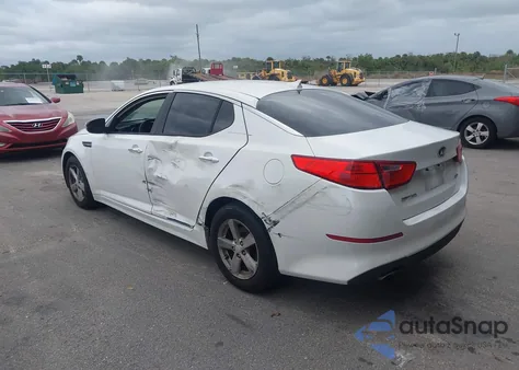 2015 Kia Optima Lx из США, поврежденный, VIN 5XXGM4A73FG352227